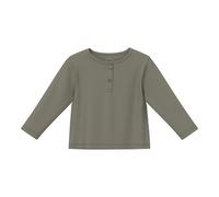Unisex Henleyshirt mit Rippstruktur 68 olive 2181898.7853.68