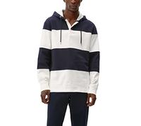 s.Oliver Herren 10.3.11.12.130.2121836 T-Shirt langarm, Blue Stripes #F2f3f4, M