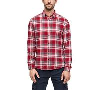 s.Oliver Herren 13.909.21.2569 Freizeithemd, per Pack Rot (uniform Red 36N5), Large (Herstellergröße: L)