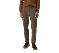 s.Oliver Herren 2120650 Hose Regular fit, Braun, 56