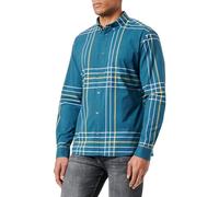 s.Oliver Herren 2133495 Hemd Langarm, Slim Fit, 69N2 Petrol, M