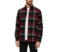 s.Oliver Red Label - Slim: Hemd aus Baumwollstretch rot - Gr. - S