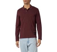 s.Oliver Herren 2138674 Poloshirt Langarm, 39W1 rot, XL