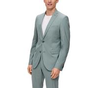 s.Oliver BLACK LABEL - Slim: Sakko aus Viskosemix grün - Gr. - 48