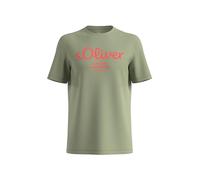 s.Oliver Herren 2141458 T-Shirt, 73D1 Olive, S