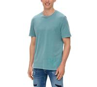 s.Oliver Red Label - T-Shirt mit Garment Dye blau - Gr. - S