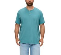 s.Oliver Herren 2148432 T-Shirt mit Labelprint, türkis, 3XL