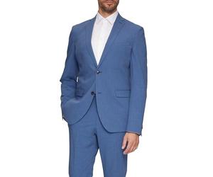 s.Oliver Herren 2150881 Sakko S.OPURE Slim Fit, 53w1 Blau, 52 EU