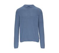 Strickpullover mit Rippstruktur XXL blau 2151020.5445.XXL