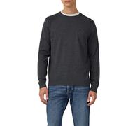 Pullover aus Moulinéstrick mit Crew Neck und Raglanärmeln XXL schwarz 2168813.99X0.XXL
