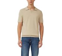 Gestricktes Poloshirt aus Baumwoll-Leinen-Mix XXL beige 2175905.8148.XXL