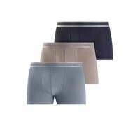 3er-Pack Boxershorts mit abgesetztem Gummizugbund S blau|grau 6010788.9431.S