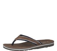 s.Oliver Herren 5-5-17202-30 Schiebe-Sandalen, Cognac, 42 EU