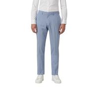 s.Oliver Herren Anzughose - Slim Fit, Webstruktur, Bügelfalte