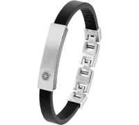 s.Oliver Herren-Armband Leder One Size 89096995