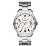s.Oliver Herren-Armbanduhr Analog Quarz Edelstahl SO-3266-MQ