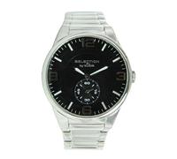 s.Oliver Herren-Armbanduhr XL Analog Quarz Edelstahl SO-2655-MQ