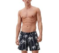 Badehose mit Allover-Print XL blau