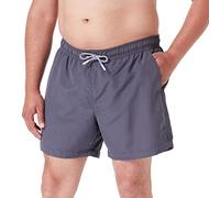 S.Oliver Herren Badeshort, Grey/Black, S EU