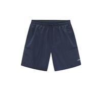 Badeshorts S.OLIVER "Malcom", Herren, Gr. M, N-Gr, blau (navy), Microfaser, Obermaterial: 50% Polyester, 50% Polyester (Reborn™). Innenslip: 100% Polyester, Badehosen Badeshorts, uni im Cargo-Stil (46