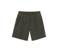 s.Oliver Herren Badeshorts Malcom kurz – Microfaser, Cargo-Stil – Oliv, Gr. L