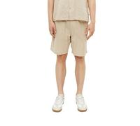 s.Oliver Herren Bermuda Detroit Relaxed Fit Mid Rise Baumwollfutter Beige XL