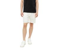 Strukturierte Bermuda Detroit / Relaxed Fit / Mid Rise L weiß 2179305.0120.L