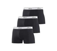 Boxer S.OLIVER Gr. S, schwarz Herren Unterhosen (421269-S) schwarz