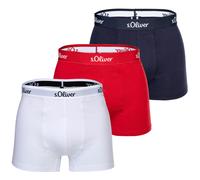 s.Oliver Herren klassische Boxershorts JH-34B-51136323 3er-Pack mehrfarbig M