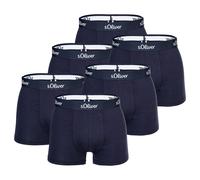s.Oliver Herren Boxershorts, 6er Pack - Boxerbrief, Baumwoll-Stretch Marine XL