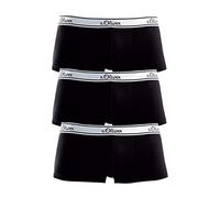 Boxershorts S.OLIVER Gr. XXL, schwarz Herren Unterhosen (430485-XXL) schwarz