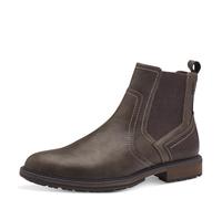 s.Oliver Herren Chelsea Boots aus Kunstleder Elegant, Braun (Mud), 46 EU
