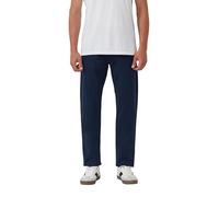 Chinohose aus Baumwollmix mit Ziernaht 33/32 blau 2169379.5978.33_32