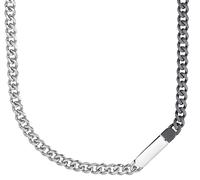 s.Oliver Herren Halskette 2033919 Panzer teilweise schwatz IP