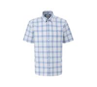 s.Oliver Herren Hemd Kurzarm, Blau, M