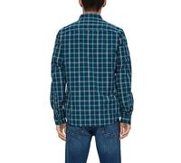s.Oliver Herren Hemd Langarm Blue Green M