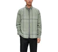 s.Oliver Herren Hemd Langarm, Slim Fit Green S