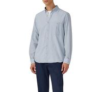 Regular Fit: Kariertes Baumwollhemd mit Struktur und Button-Down-Kragen L blau 2168121.50N1.L