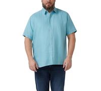 s.Oliver Herren Hemd - Regular Fit, Leinen, Kentkragen, Kurzarm