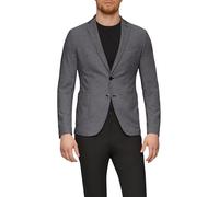 s.Oliver Herren Indoor-Sakko - Slim Fit, Piqué-Jersey, meliert