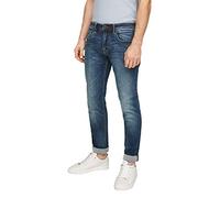 s.Oliver Herren Jeans Rick - Slim Fit, Mid Rise, Baumwollstretch, Waschung - 5-Pocket-Form mit Gürtelschlaufen