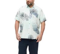 Gemustertes Hemd mit Brusttasche 3XL türkis 2181358.64A6.3XL