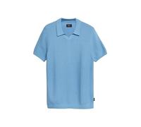s.Oliver Herren Kurzarm-Strickpullover mit Polokragen - Regular Fit, Strickmuster, Rippbündchen - Business