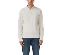 Langarm-Poloshirt aus Baumwoll-Piqué mit Bündchen M creme 2170160.9000.M