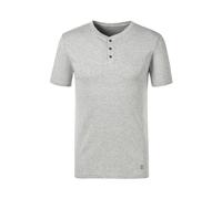 s.Oliver Schlaftshirt mit Rundhalsausschnitt, Grau meliert, Größe S