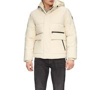 s.Oliver Herren Outdoor-Jacke - Regular Fit, wattiert, Kapuze