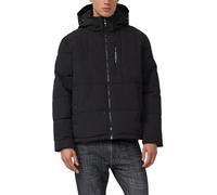 Wasserabweisende Pufferjacke mit abnehmbarer Kapuze M schwarz 2167450.9999.M