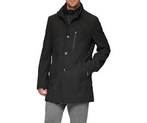 s.Oliver Herren Outdoor-Mantel - warm wattiert, herausnehmbares Insert