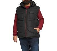 s.Oliver Herren Outdoor-Weste - Regular Fit, abnehmbare Kapuze