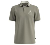 s.Oliver Herren Polo-Shirt aus Baumwoll-Piqué - Regular Fit, strukturiert, mit Frontprint und Polokragen